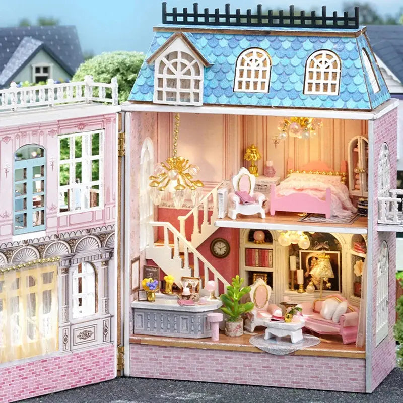 Magnificent Architectural miniature house - Model to assemble