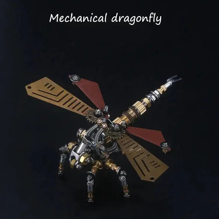 Mechanical Insect Iron Metal DIY Building Blocks 3D Three-Dimensional Assembly Model Puzzle toys Birthday Gift for Kid Adult