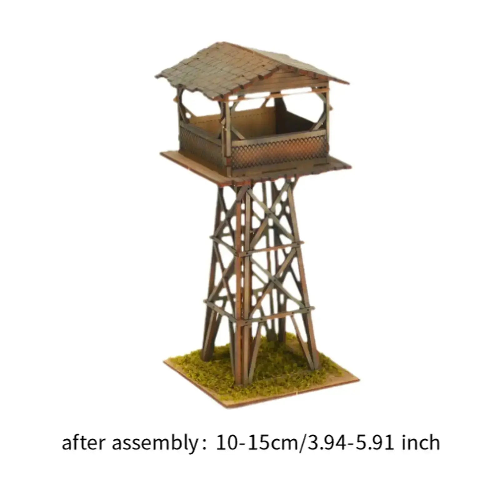 1/72 Models DIY Wooden House Assemble - Model to assemble