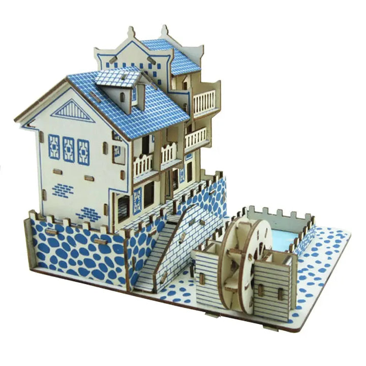 Ancient Town of Fenghuang Model to assemble