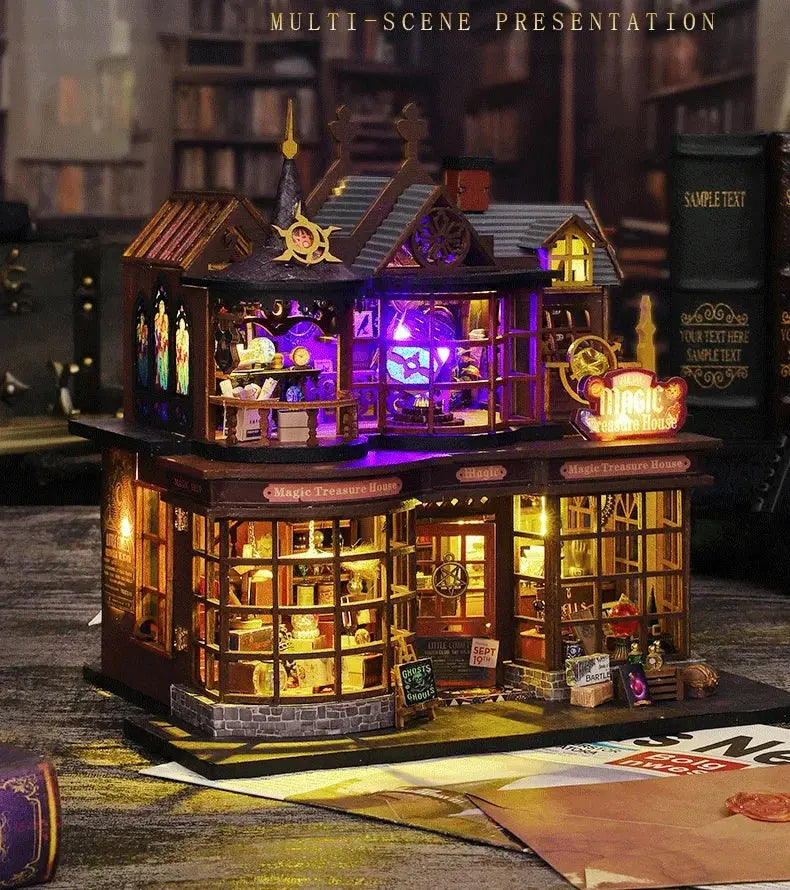 Magic Treasure Doll House - Model to assemble
