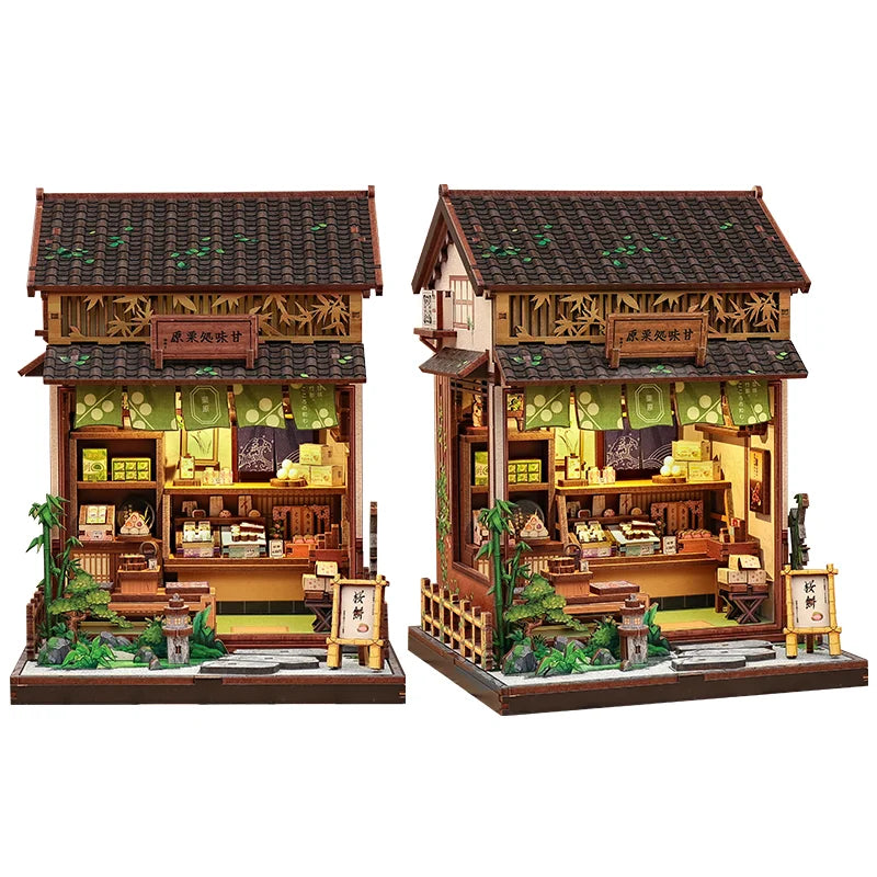 Japan Style Book Nook - Model to assemble