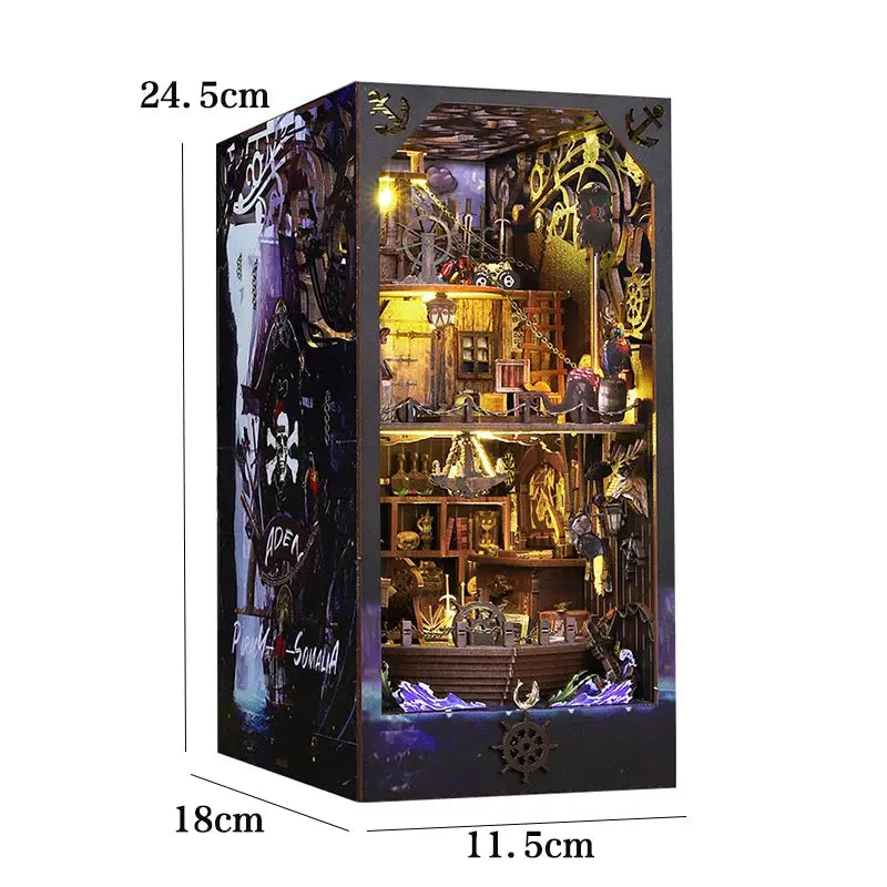 Military Base Bookend - Model to assemble
