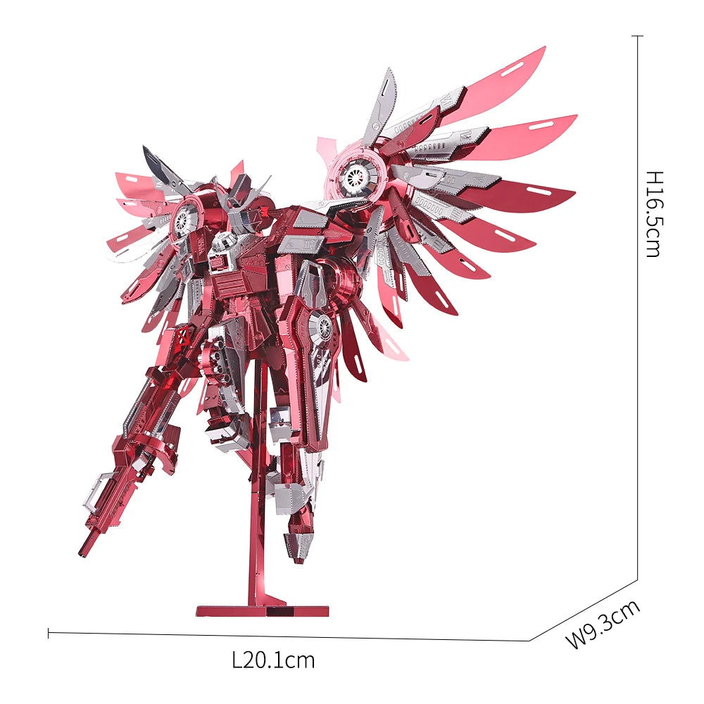 Piececool 3D Puzzle Metal Model Thundering Wing Model Building Kits DIY Toy for Adult Teen Gift Model to assemble