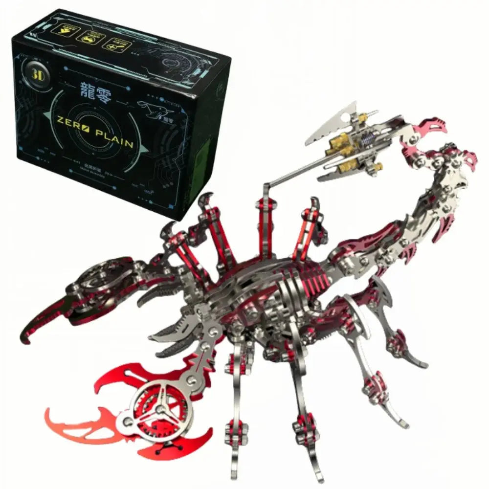 Scorpion assembly model 3D puzzle Model to assemble