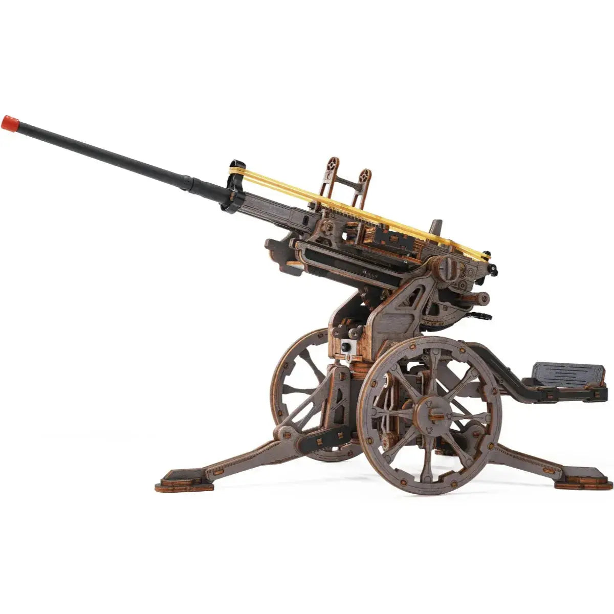 Anti-Aircraft Gun 3D Wooden Puzzle - Model to assemble