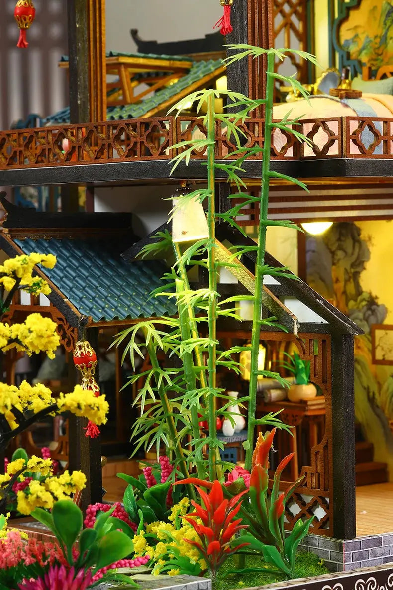 Asian DollHouse Model - Model to assemble