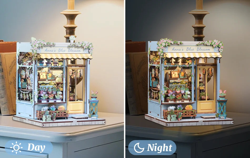 Japan Style Book Nook - Model to assemble