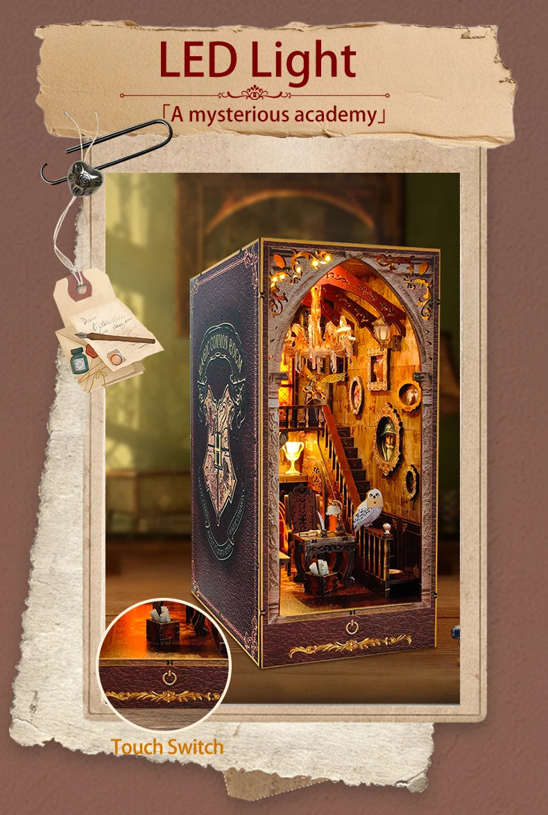 Magic Academy Figurines Miniatures Bookend - Model to assemble