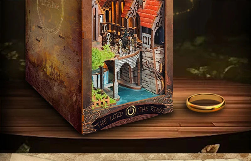 The Lord of the Rings Book Nook - Model to assemble