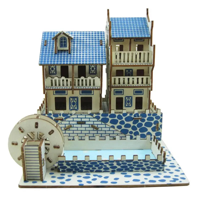 Ancient Town of Fenghuang Model to assemble