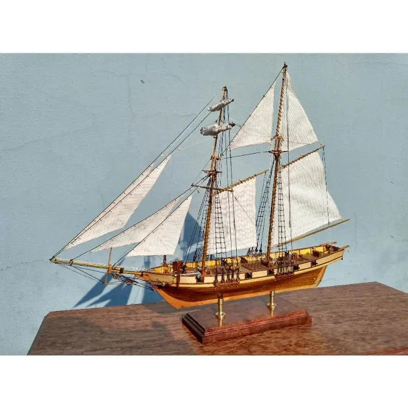 Wooden Assembled Ancient Sailboat Model Kit - Model to assemble
