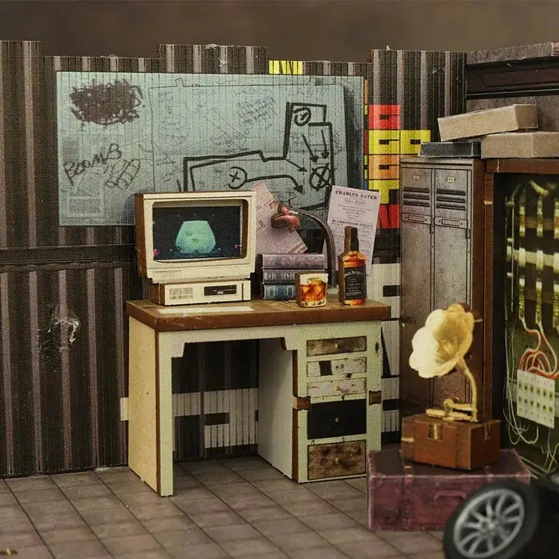 Military Base  DIY Book Nook