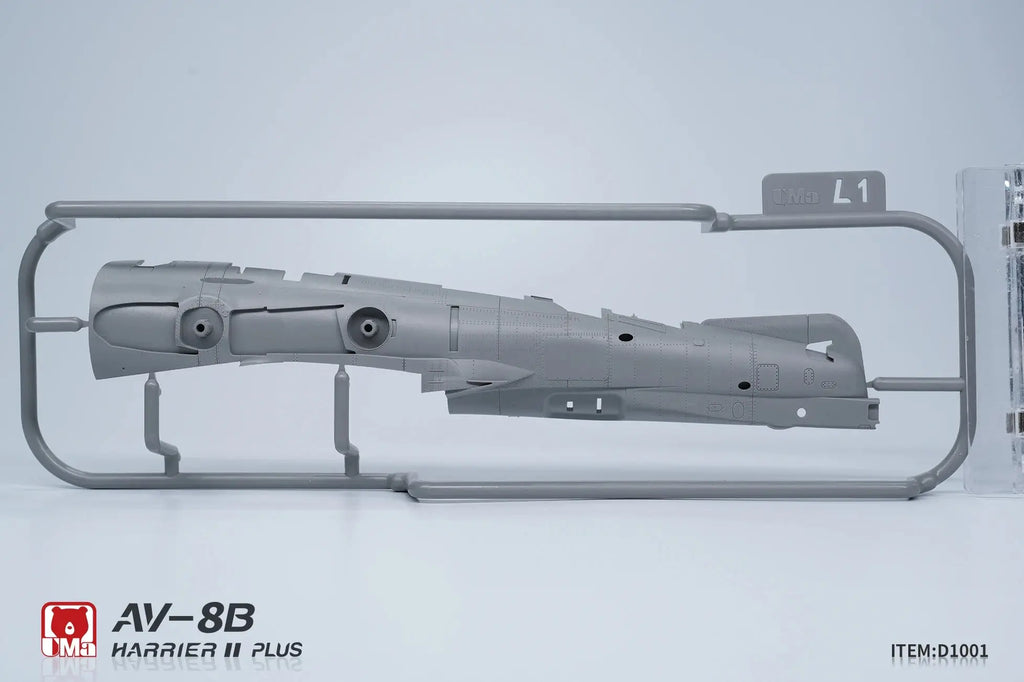 AV-8B Harrier II Plus Attack Aircraft Model Kit 1/48 Scale – USMC Military Jet DIY Assembly - Model to assemble
