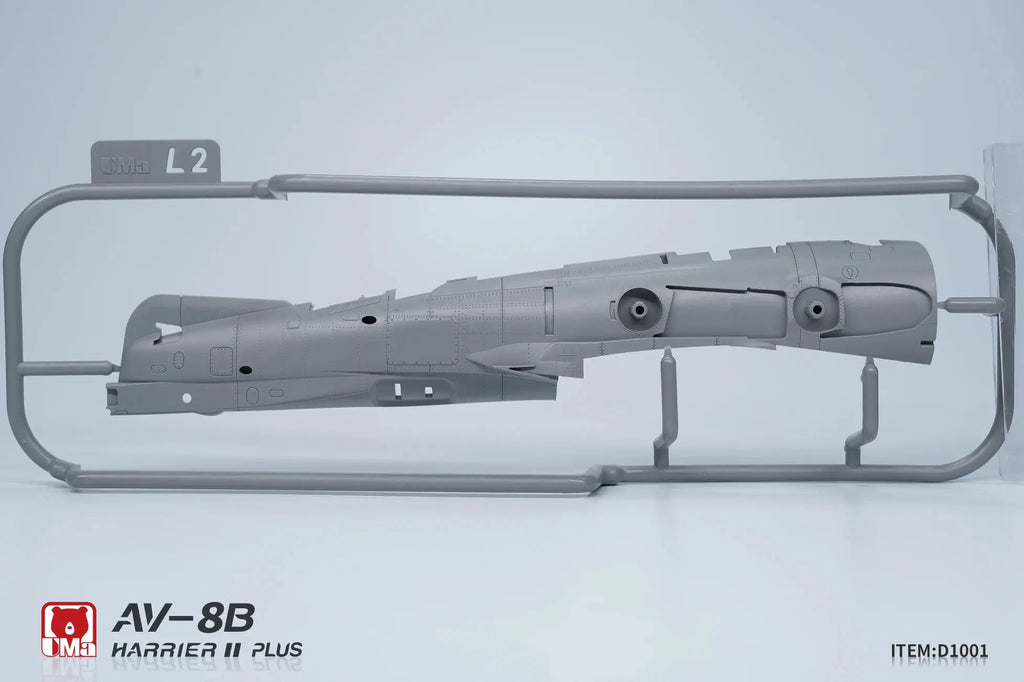 AV-8B Harrier II Plus Attack Aircraft Model Kit 1/48 Scale – USMC Military Jet DIY Assembly - Model to assemble