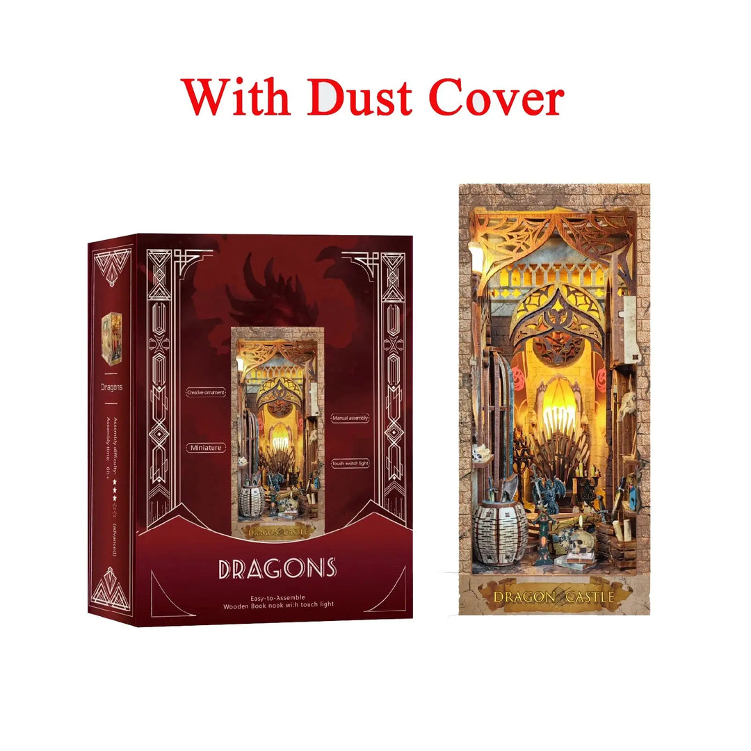 Magic Night Alley with LED lights - Model to assemble