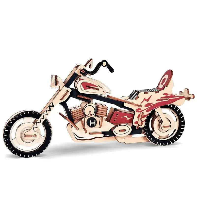 3D Jigsaw Puzzle Wooden Vehicle Kits - Model to assemble