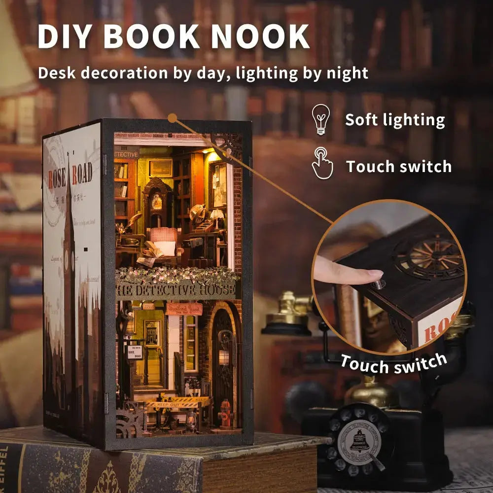 Detective Agency bookend - Model to assemble