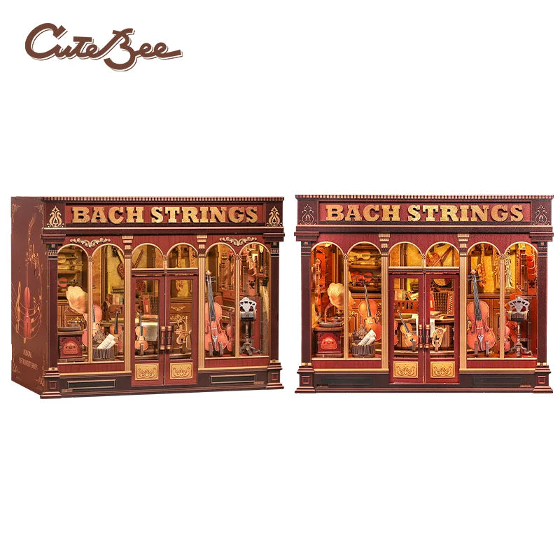 Japan Style Book Nook - Model to assemble