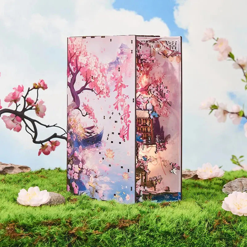 Sakura Book Nook - Model to assemble