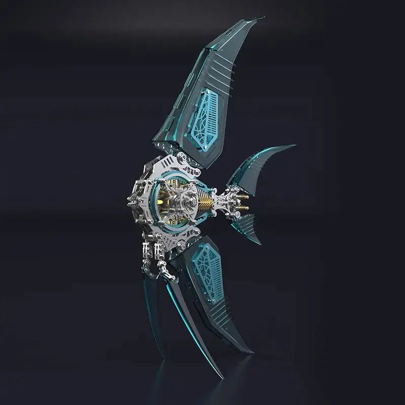 Metal Angel Fish Model Kit - Model to assemble