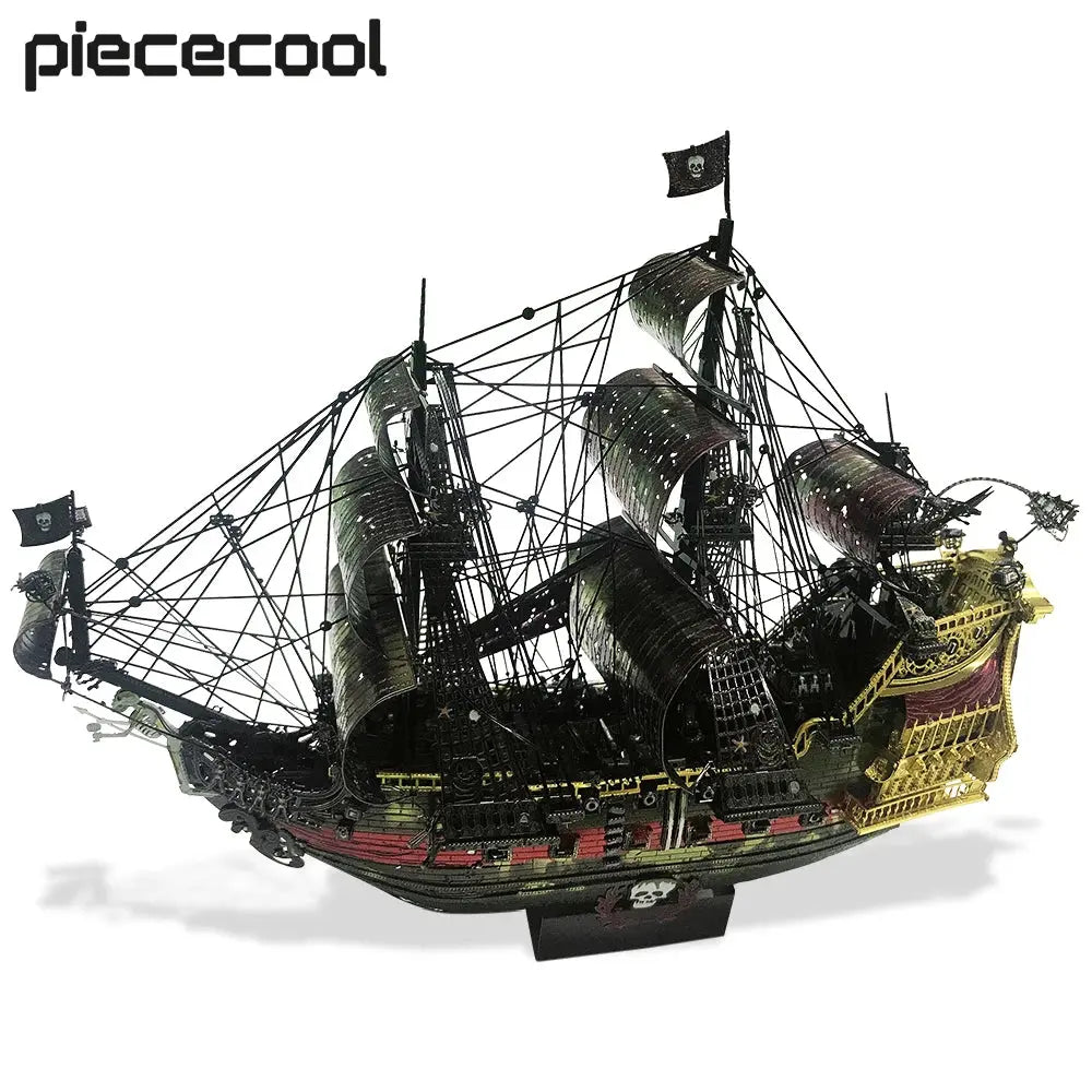The Queen Anne's Revenge Metal Model to assemble