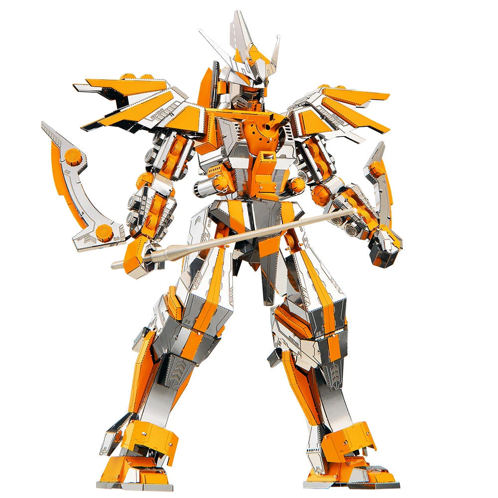 Piececool Model Building Kits Crescent Blade Armor 3D Puzzle Metal Assembly Model Kits Creative Toys DIY for Teens Model to assemble