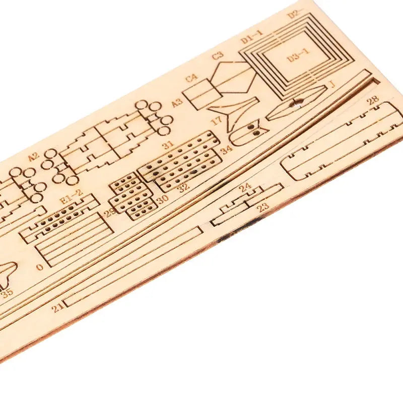 1:70 New Port Wooden Sailing Boat Model Kit Model to assemble