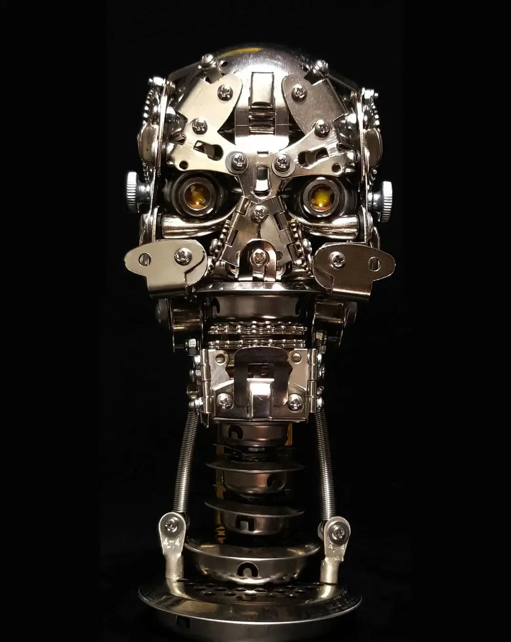 200 Pcs+ Metal Assembly Skull Model 3d Puzzle Metal Assembly Models Difficult Mechanical Toys Precision DIY Kit Model to assemble