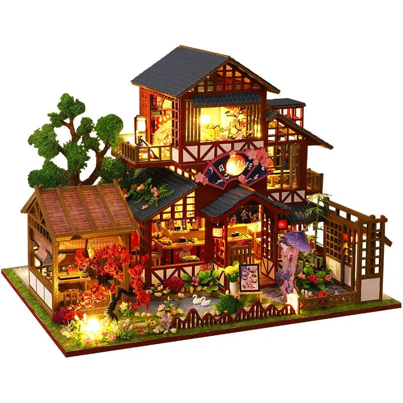 Asian DollHouse Model - Model to assemble