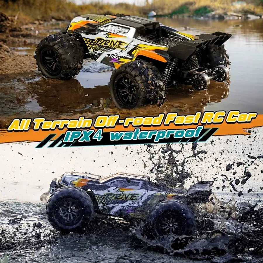 4WD Remote Control Car Off Road 4x4 RC High Speed Buggy Truck Super Brushless 50 or 80KM/H Fast Drift Racing Toy Kids Adults Model to assemble