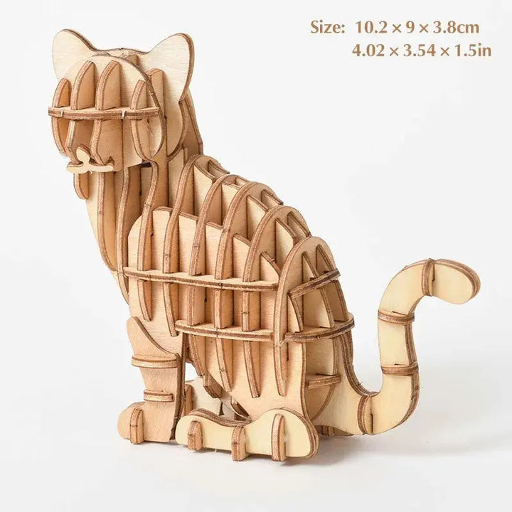 3D DIY Wooden Puzzle Models Model to assemble