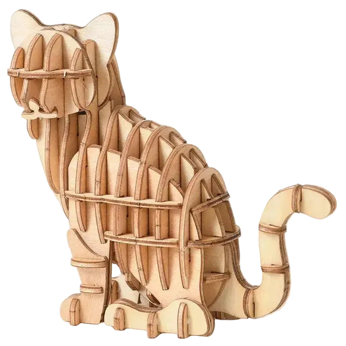 DIY Animal Wooden Puzzle Kit to Assemble Model to assemble