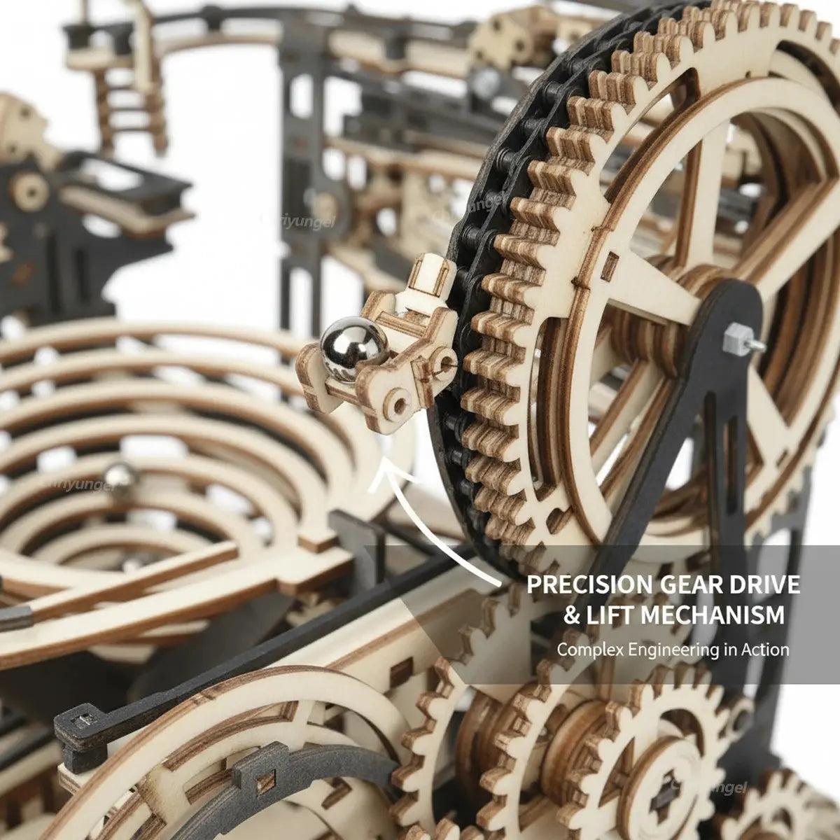 Rolling Ball Track Model Kits - Model to assemble