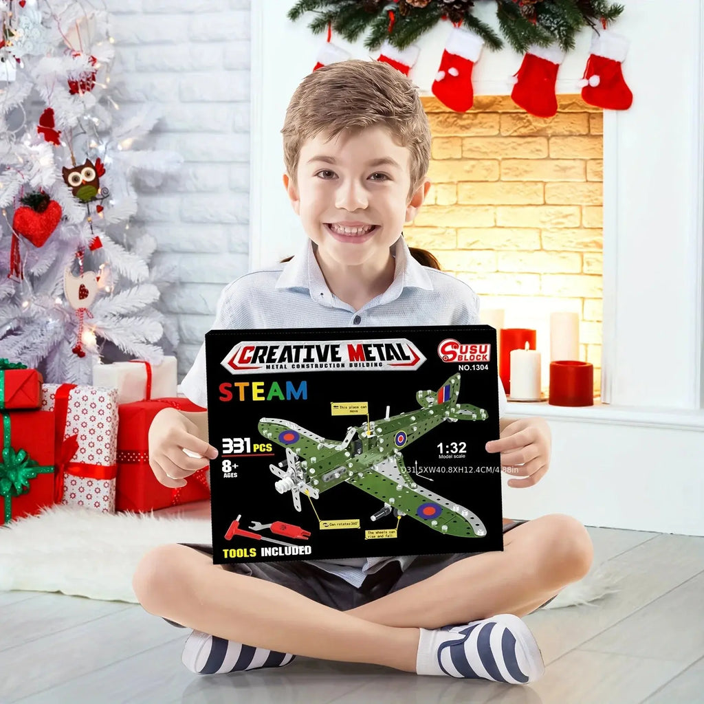 Metal Airplane Model Kit - Model to assemble