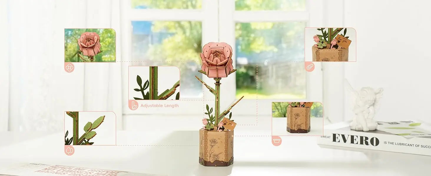 Flowers Bouquet - Model to assemble