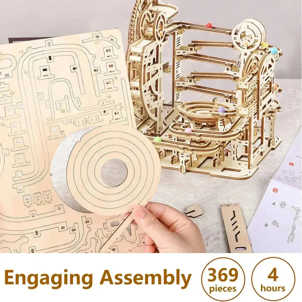 Marble Run Set DIY Assemble Building Model - Model to assemble