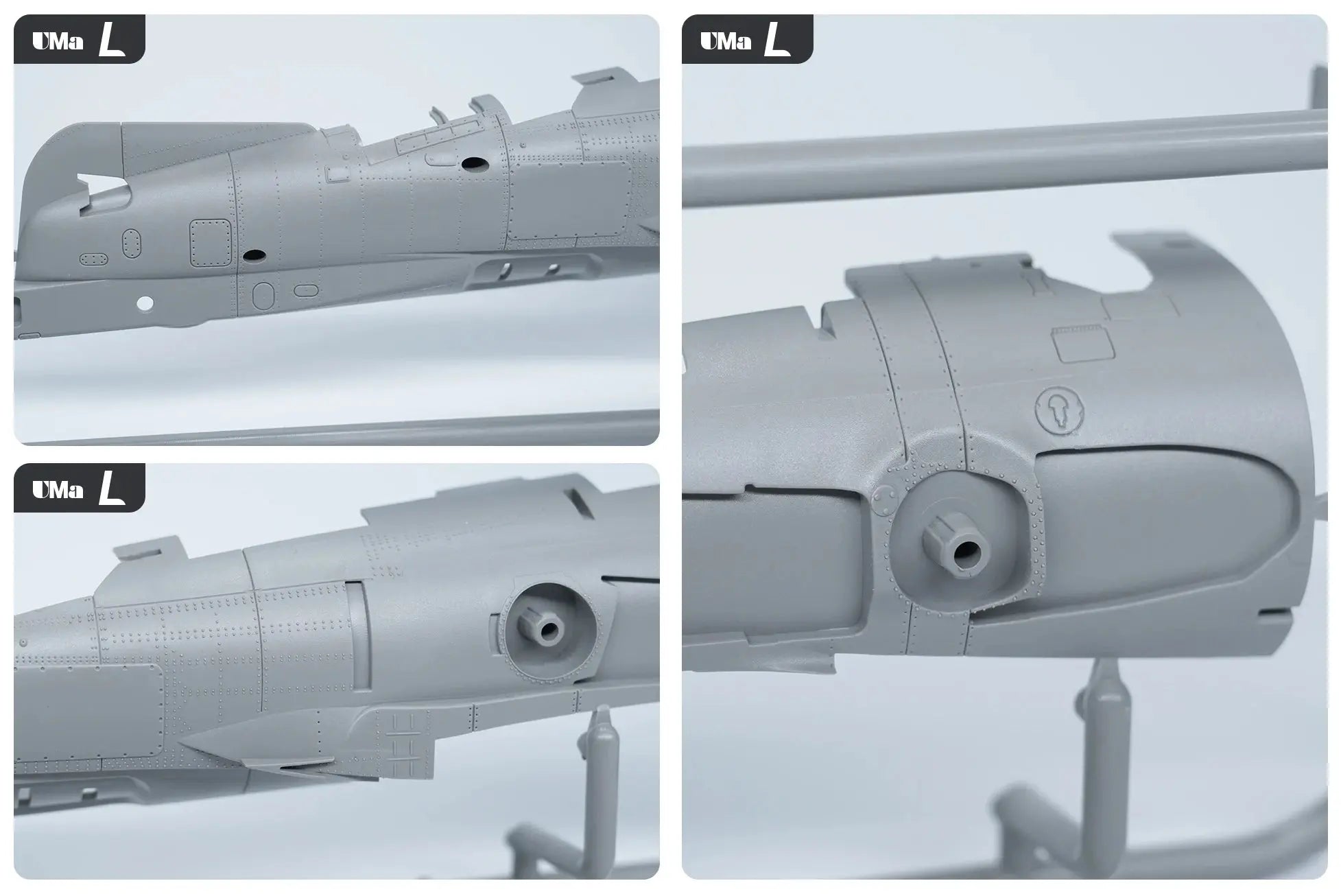 AV-8B Harrier II Plus Attack Aircraft Model Kit 1/48 Scale – USMC Military Jet DIY Assembly - Model to assemble