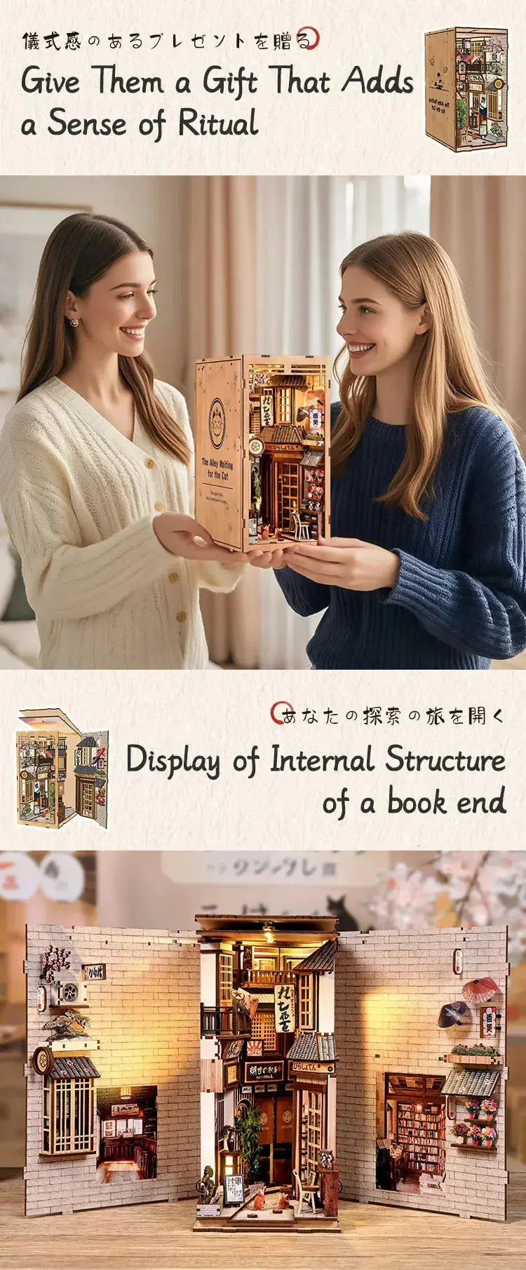 Bookend Set DIY - Model to assemble