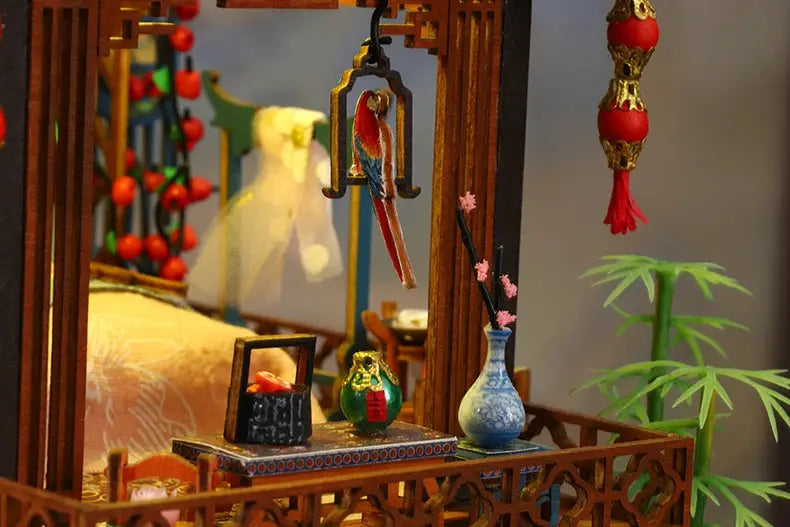 Asian DollHouse Model - Model to assemble