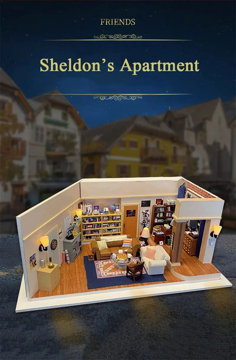 Joey‘s Apartment Doll House - Model to assemble