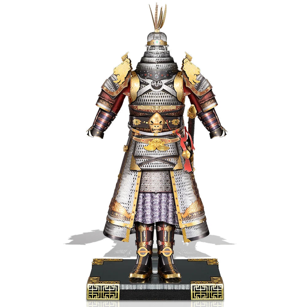 Piececool Model Building Kits a Suit of Armour Kit 3D Metal Puzzles DIY Toys for Adult Jigsaw Collection Birthday Gifts Model to assemble