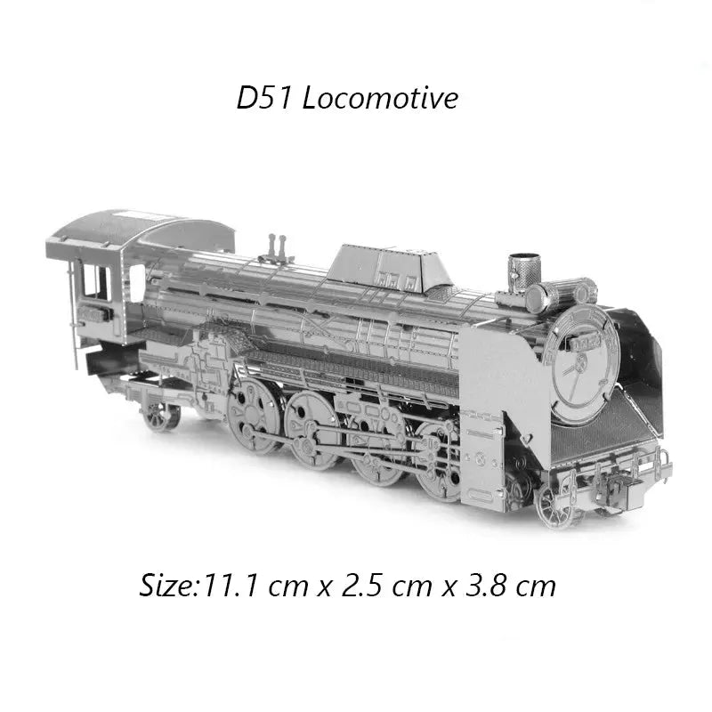 Vehicles 3D Metal Puzzles - Model to assemble