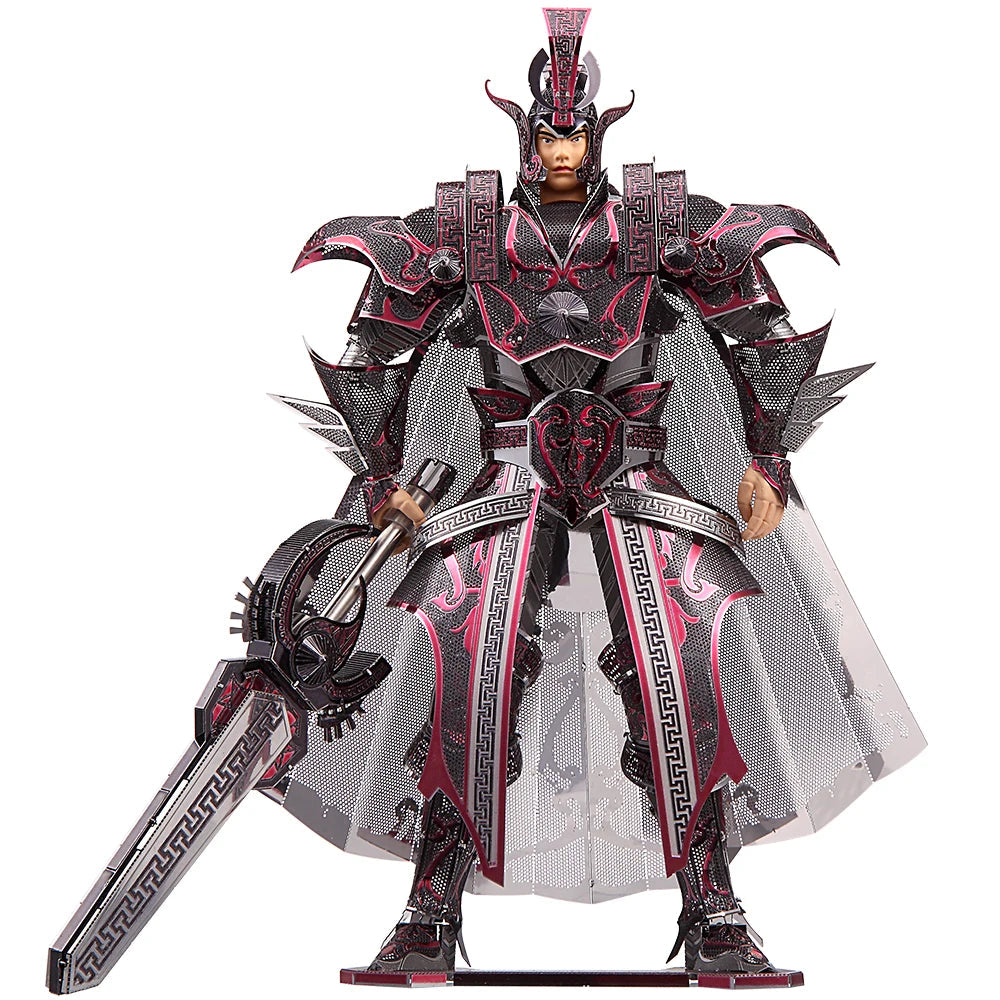 Piececool Model Building Kits The Colonel of Qin Empire 3D Metal Puzzles DIY Set Jigsaw for Teenager Toys Model to assemble