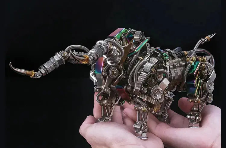 Mechanical animal Bull - Model to assemble