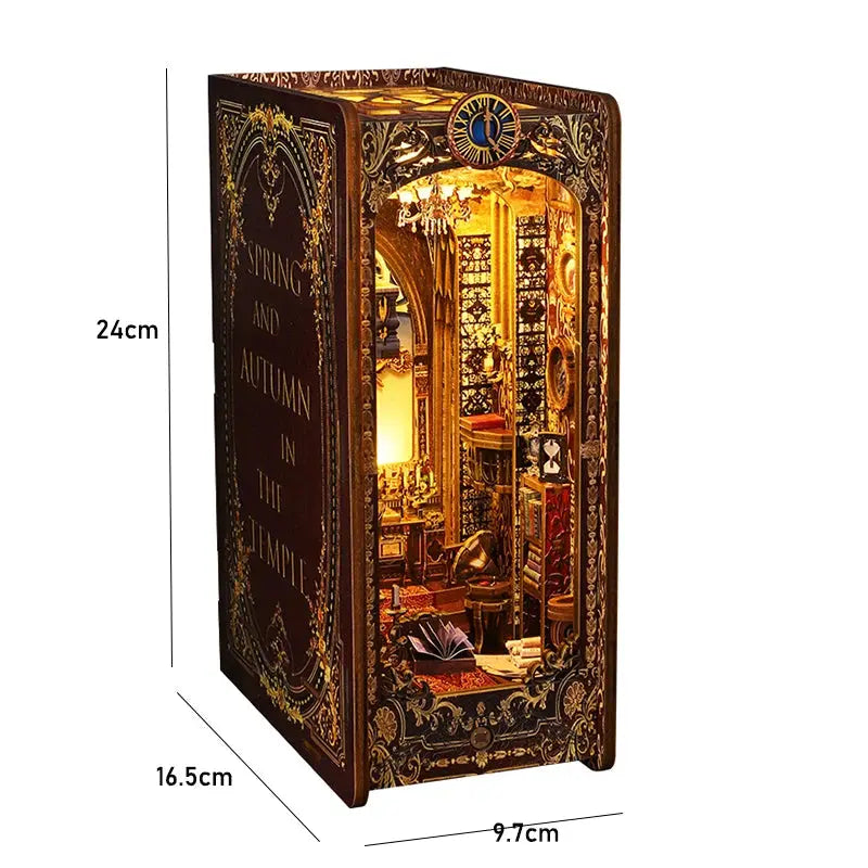 DIY bookend Kits With LED Light - Model to assemble