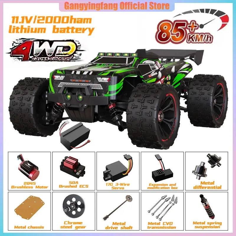 RC Racing Car 9522 – 1:16 Scale, 4WD,  High Speed Off-Road Drift Car for Kids & Hobbyists 14+ Model to assemble