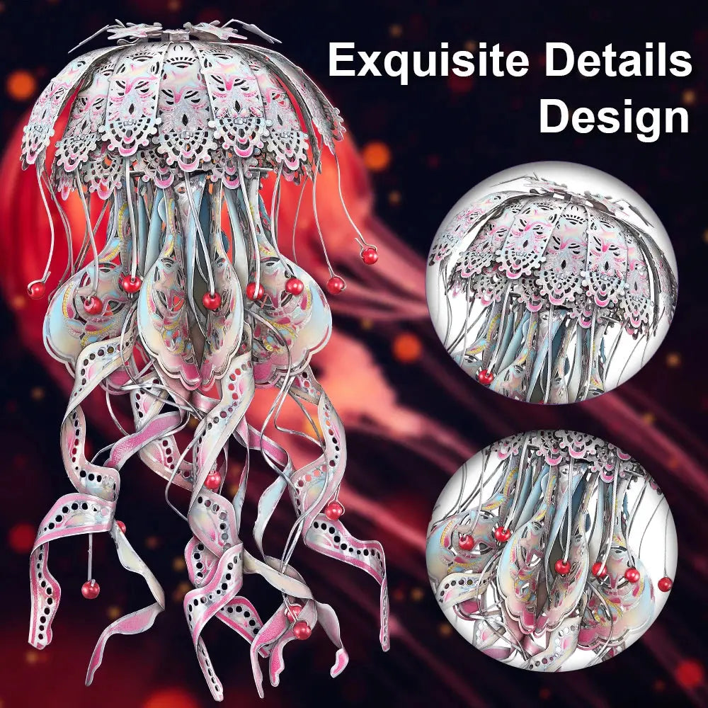 Jellyfish Metal Model Kit - Model to assemble