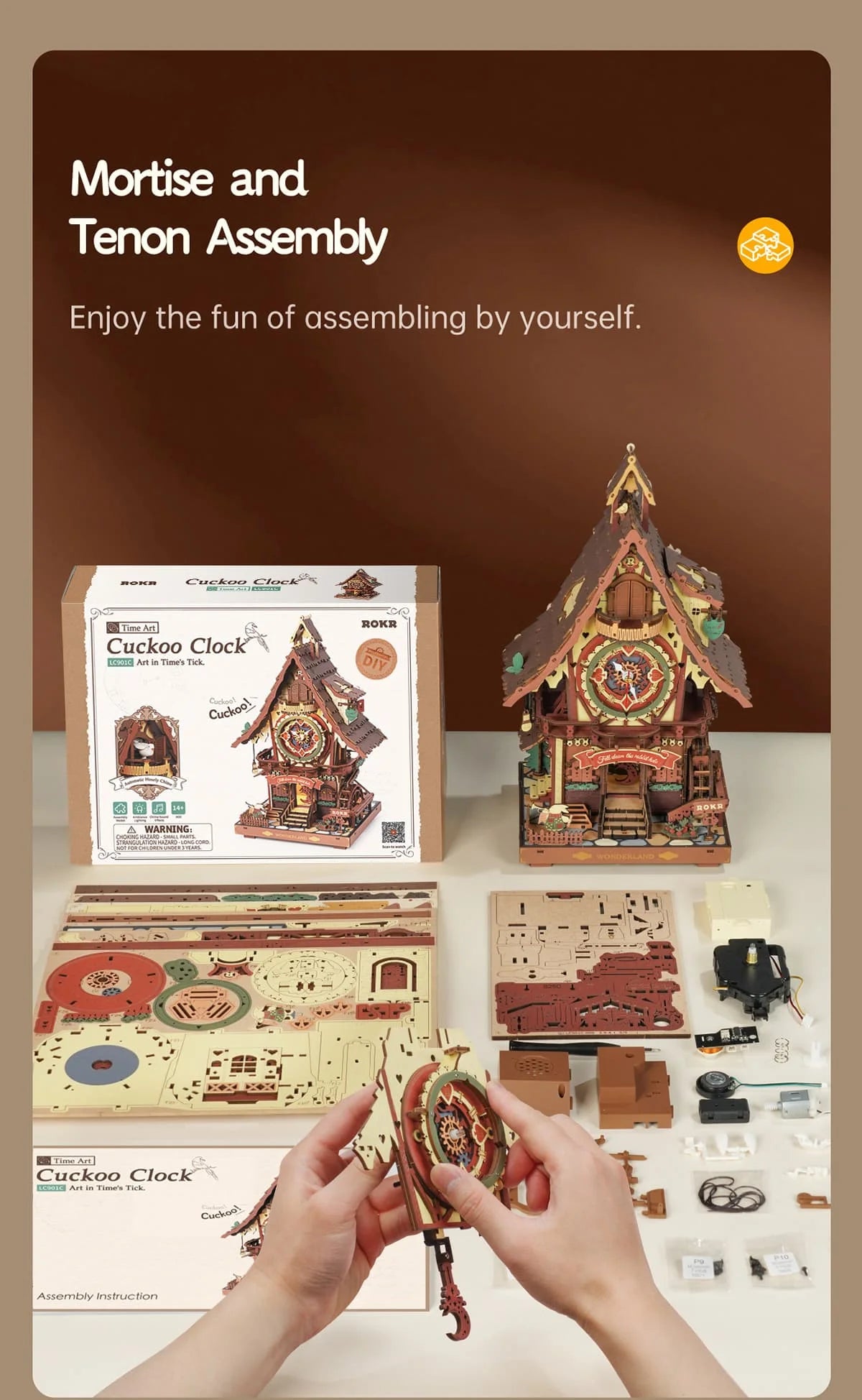 Cuckoo Clock Mechanical - Model to assemble