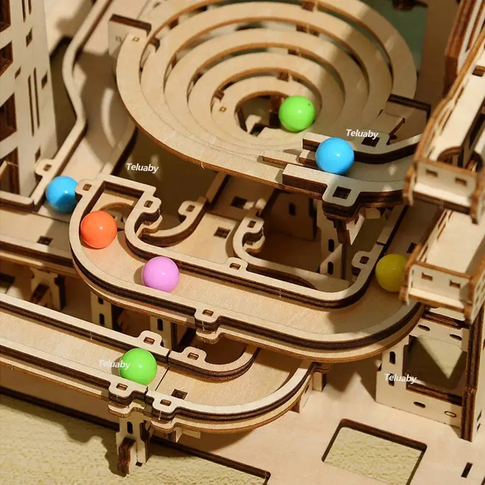 Marble Run Set DIY Assemble Building Model - Model to assemble